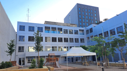 CONSTRUCCIÓ ESCOLA AUDITORI, AL CARRER SANCHO D’ÀVILA 20, BARCELONA 